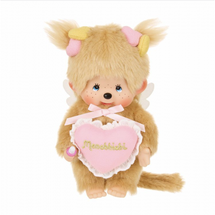 Monchhichi 快樂天使系列女孩 S號